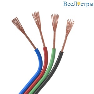 Шлейф питания Arlight ARL-24AWG-4Wire-CU 033157
