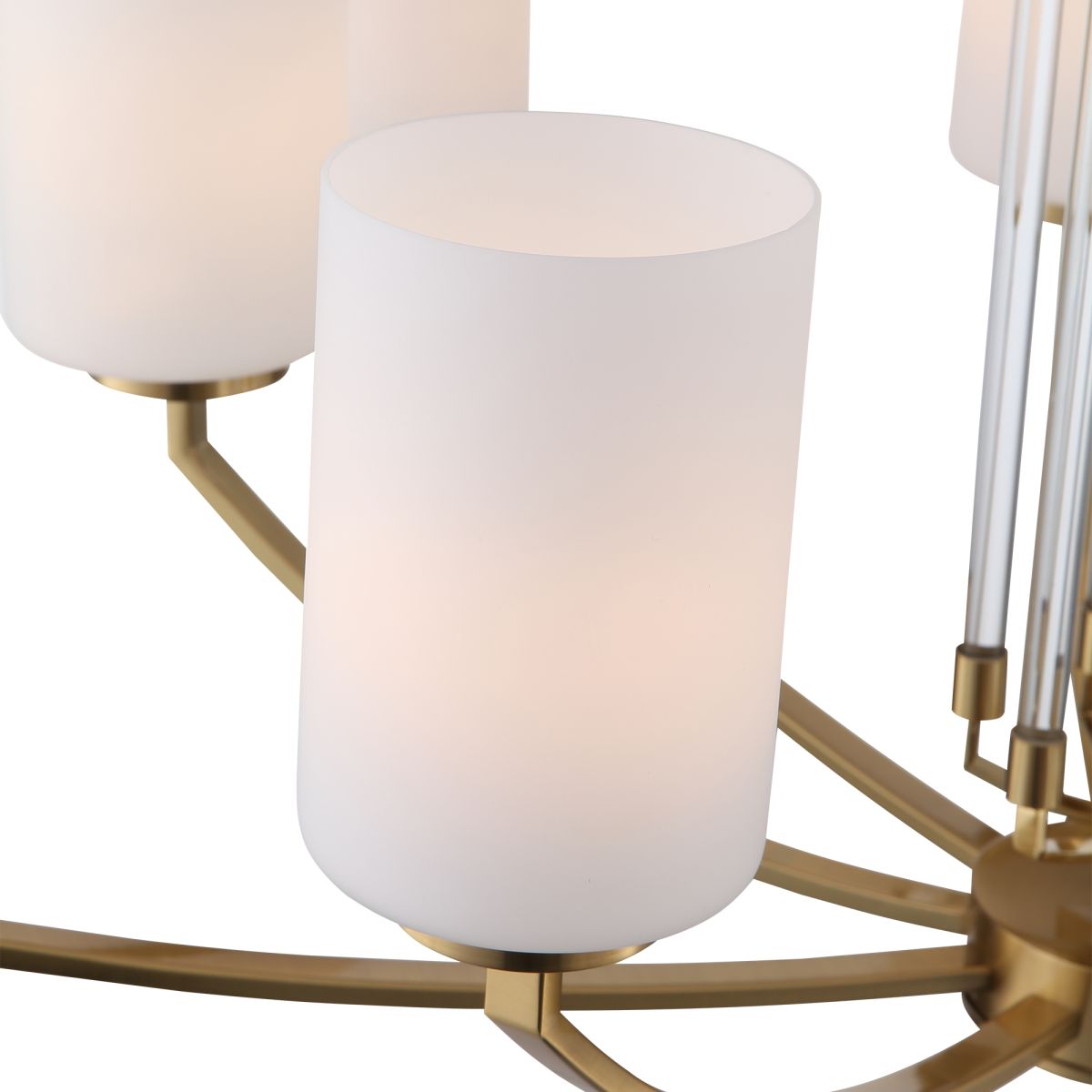 подвесная люстра  st luce опал sl1403.303.06