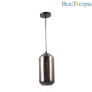 Подвесной светильник Escada Rise 10177/1S Black/Smoke