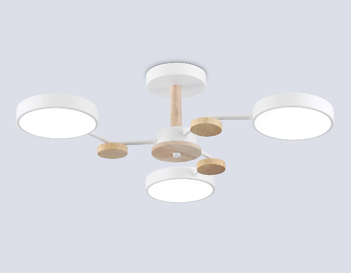 люстра на штанге ambrella light linetech comfort fl4855