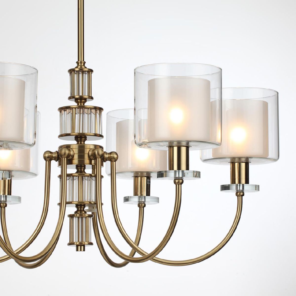 подвесная люстра odeon light saga classic 5088/6