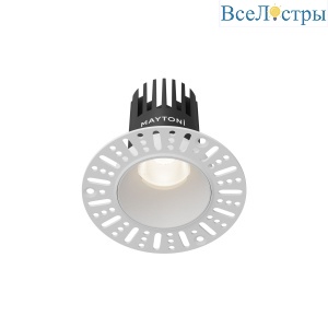 Встраиваемый светильник Maytoni Dip DL119-10W-4K-TRS-W