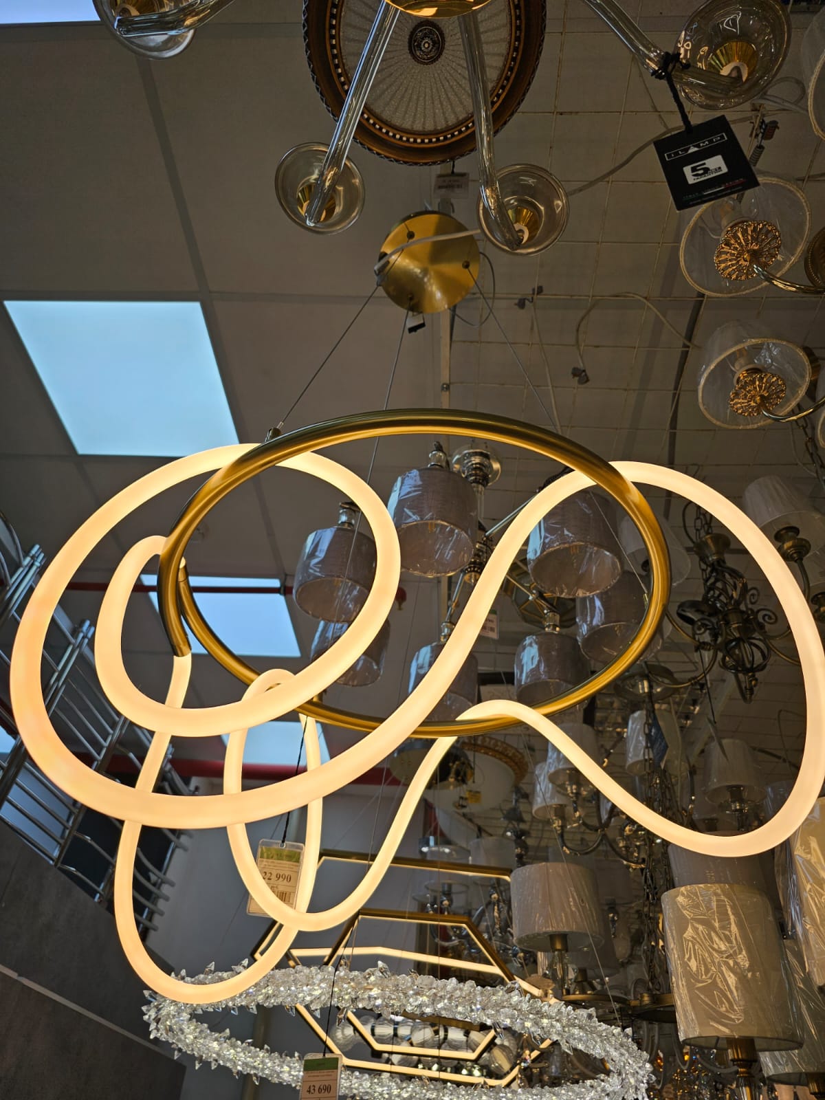 подвесной светодиодный светильник arte lamp klimt a2850lm-75pb