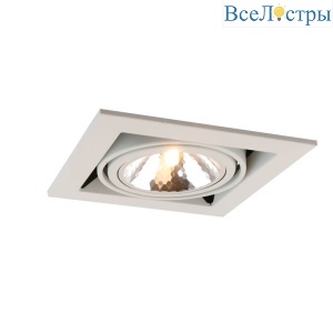 Встраиваемый светильник Arte Lamp Cardani Semplice A5949PL-1WH
