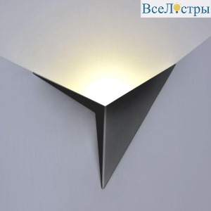 Настенный светодиодный светильник Elektrostandard Parete MRL Led 3W 1008 IP20 черный 4690389176166