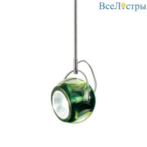 Подвесной светильник Beluga Colour Green d9 Fabbian