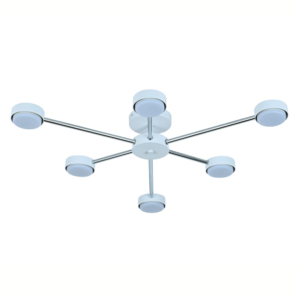 потолочный светильник escada luminix 120008/6r white/chrome es0000095