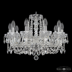 Подвесная люстра Bohemia Ivele Crystal 5402/10/195 Ni Clear/M-1F