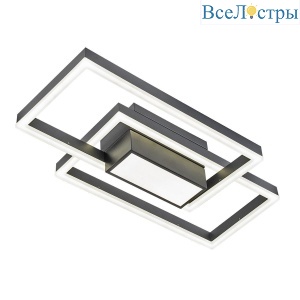Потолочная светодиодная люстра Escada Twins 10242/3LED Black