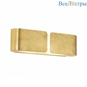 Настенный светильник Ideal Lux Clip AP2 Mini Oro 091129