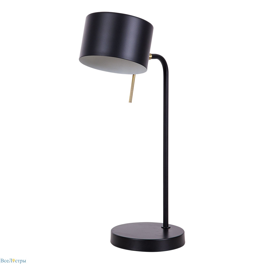 настольная лампа arte lamp sebastian a7051lt-1bk