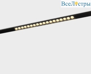 Трековый магнитный светильник Italline Atom IT012-5022 black 3000K