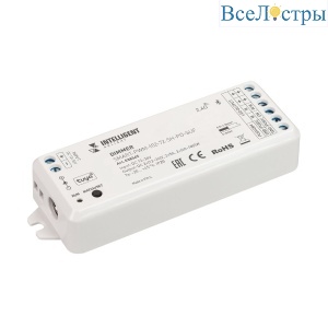 Диммер Arlight SMART-PWM-102-72-SH-PD-SUF (12-36V, 2x5A, TUYA BLE, 2.4G) 038545