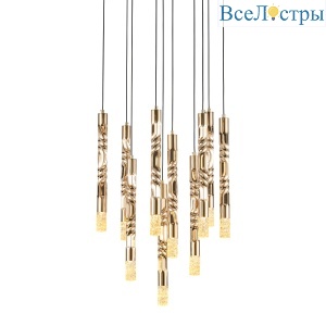 Подвесная люстра Delight Collection OM2365-F10 gold