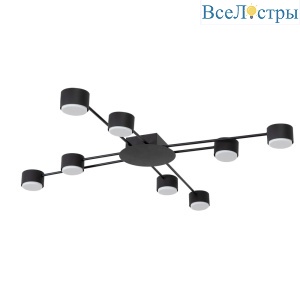 Потолочные люстры Arte Lamp Tracy A1527PL-8BK