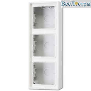 Рамка трехместная Jung LS583AWW