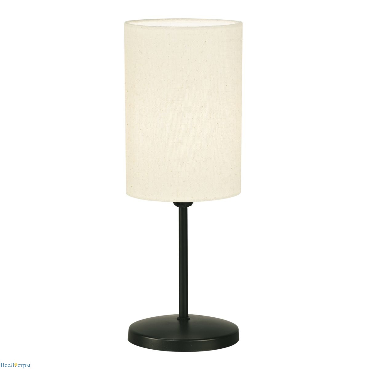 настольная лампа uniel uml-b308 e14 black/beige ul-00012425