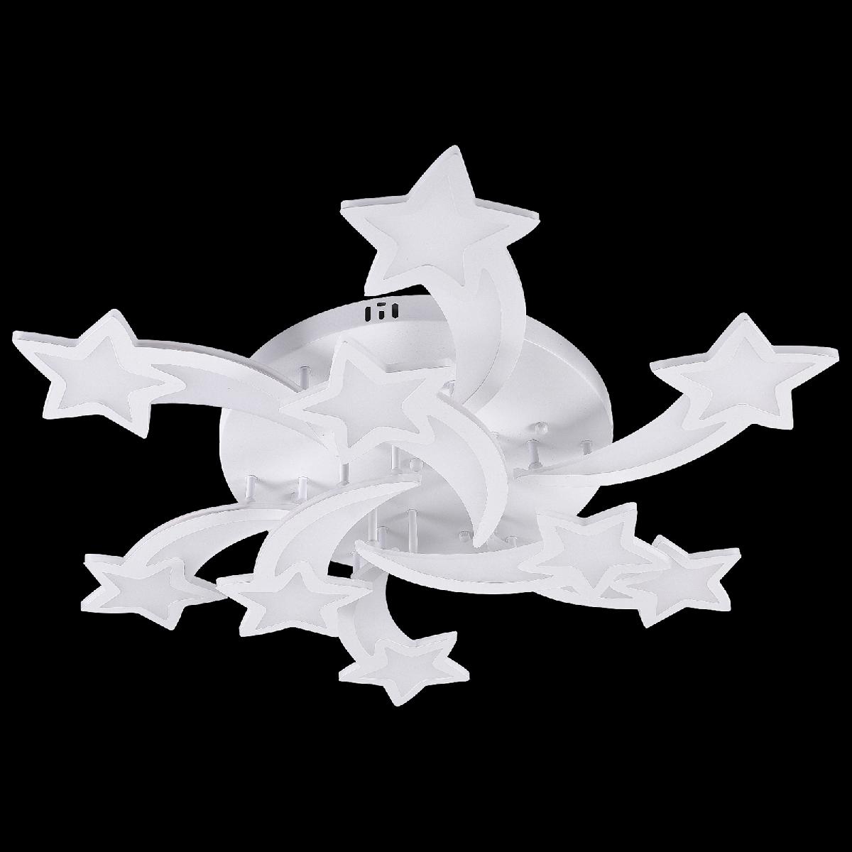 потолочная люстра natali kovaltseva star led lamps 81225