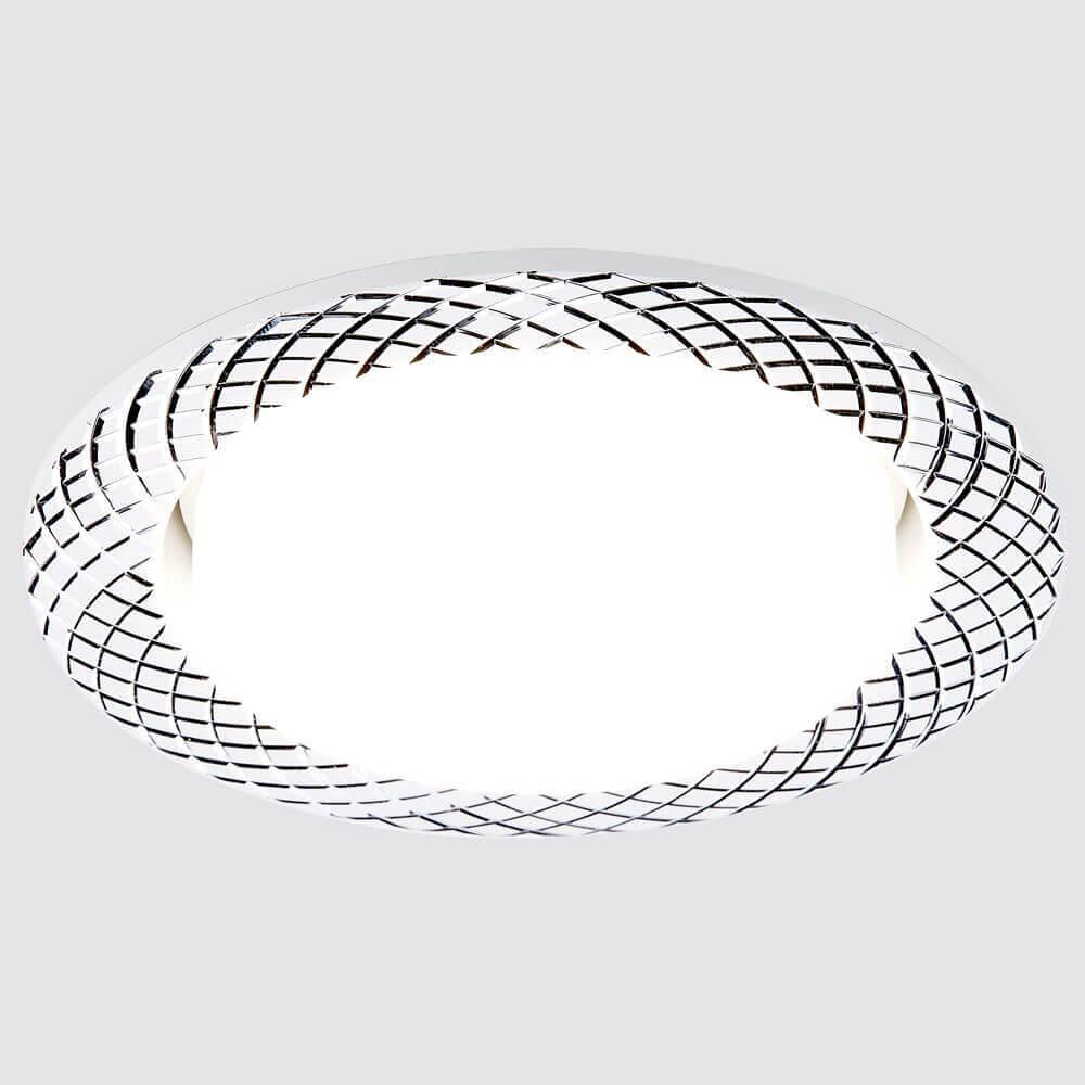 встраиваемый светильник ambrella light gx53 classic g818 w