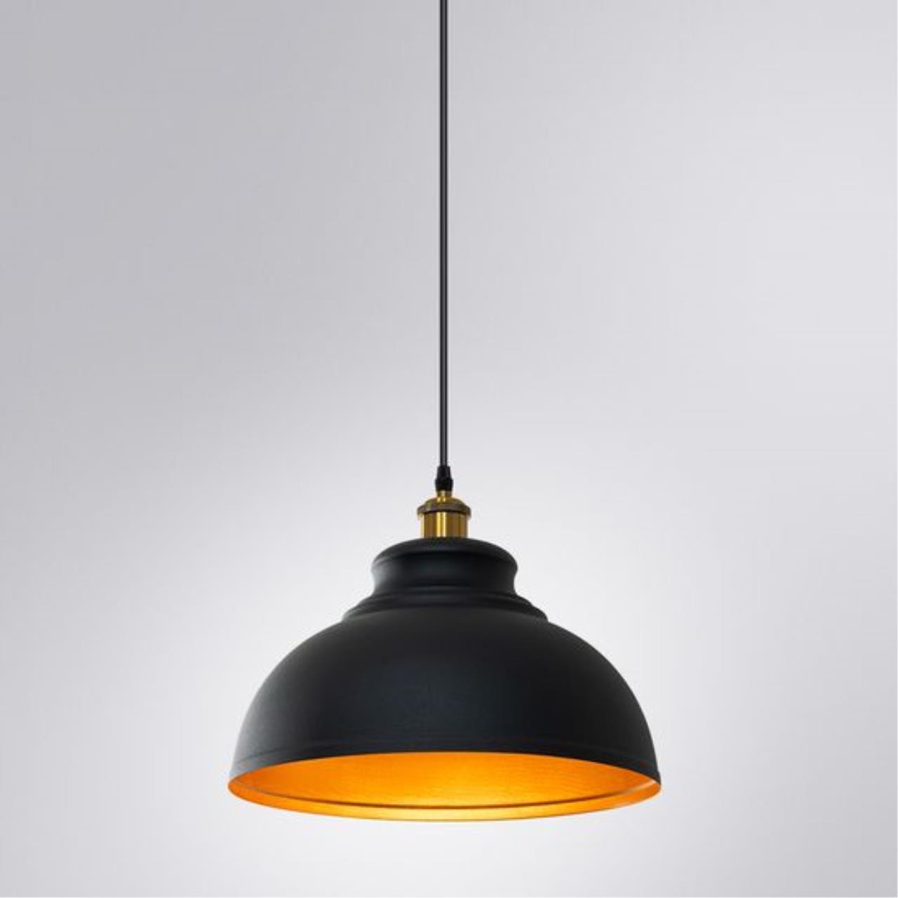 подвесной светильник arte lamp cappello a7039sp-1bk