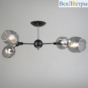 Люстра на штанге Reluce 04210-0.3-04 BK+CR