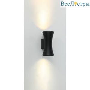 Уличный настенный светильник IMEX Wels IL.0014.0009 BK