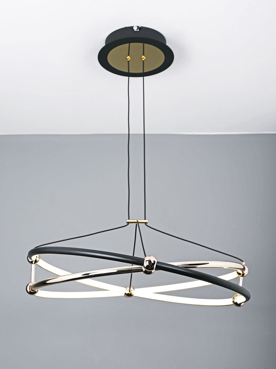 подвесная люстра natali kovaltseva high-tech led lamps 82049