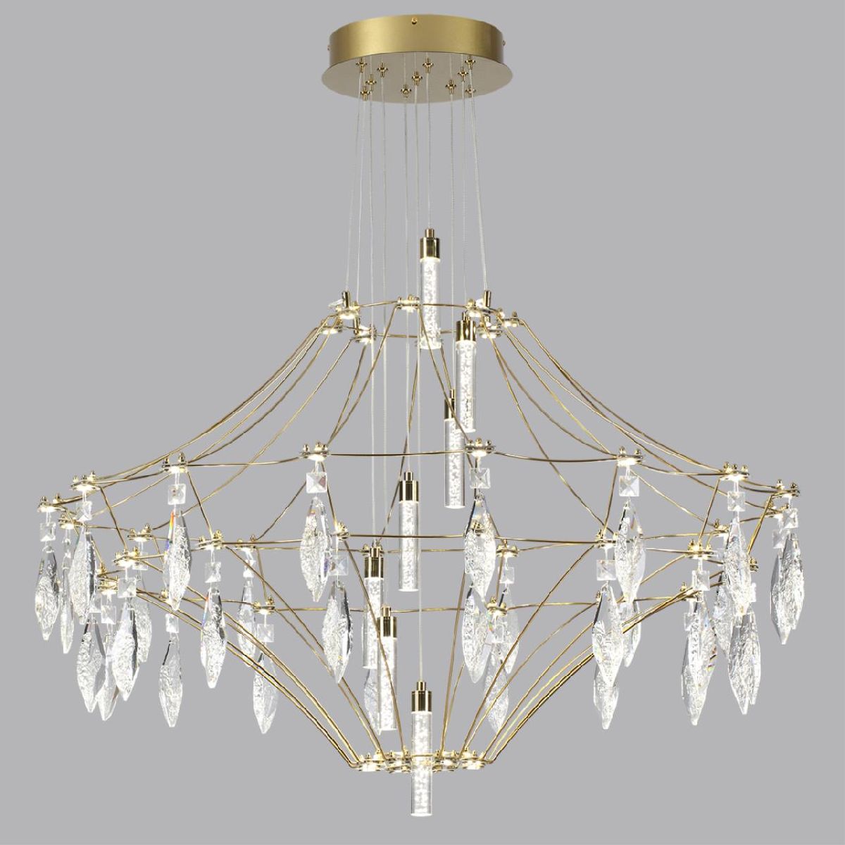 подвесная люстра odeon light flamenco 7000/51cl
