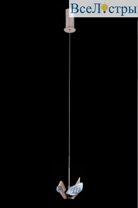 Подвесной светильник Alma LE7706/1S Black Chrome