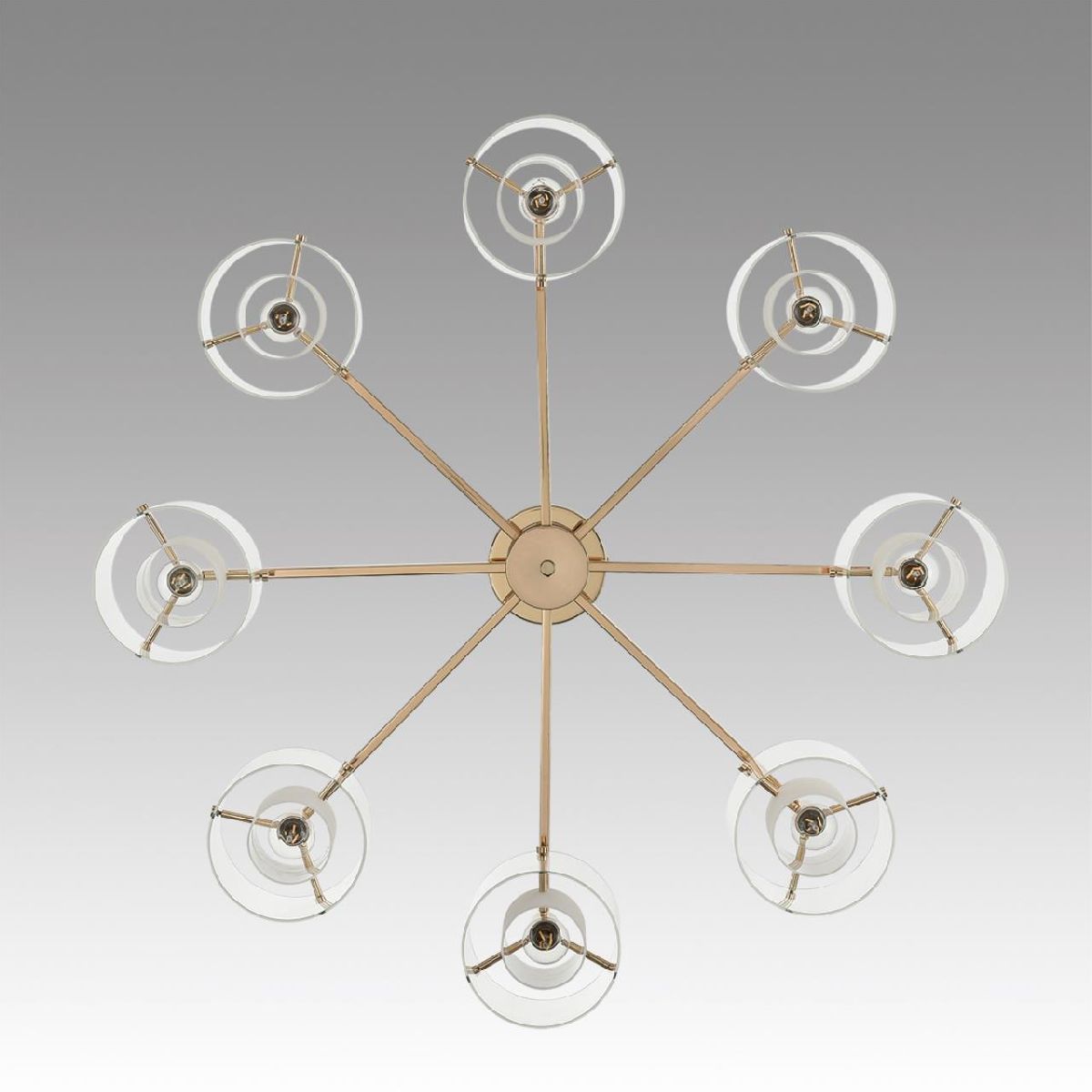 потолочная люстра lumion verdi 6587/8c
