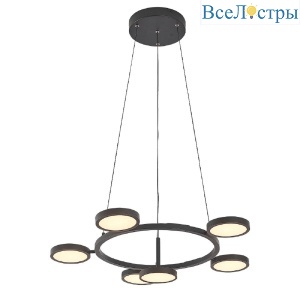 Подвесная светодиодная люстра Crystal Lux CLT 027C6 D700 BL