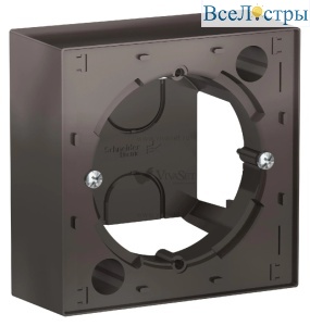 Коробка для наружного монтажа Systeme Electric AtlasDesign Мокко ATN000600