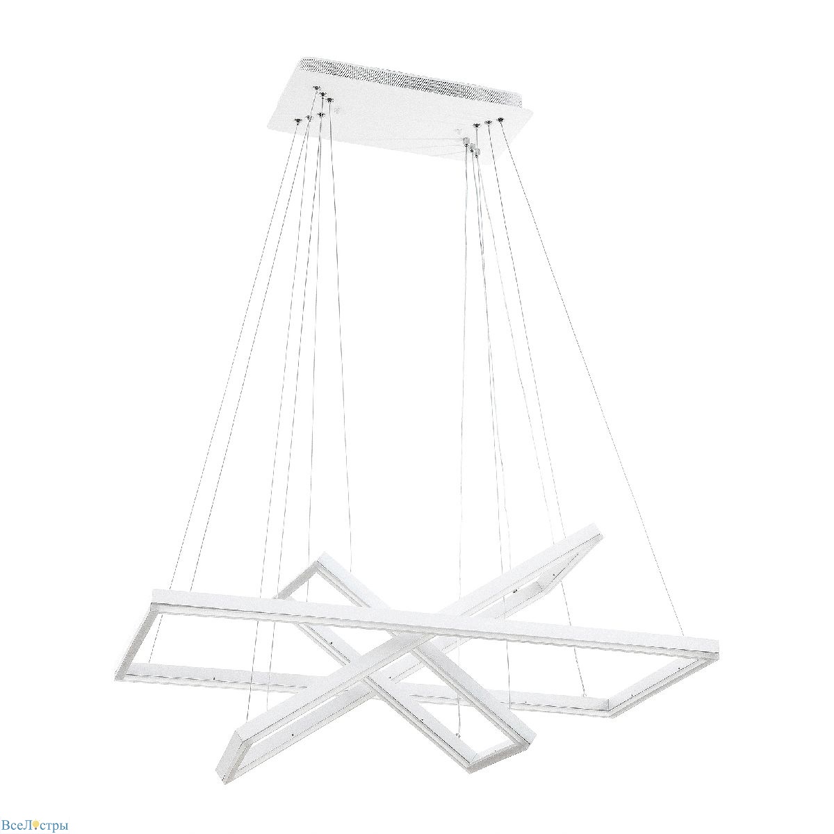подвесная люстра led4u l11001-3 wh