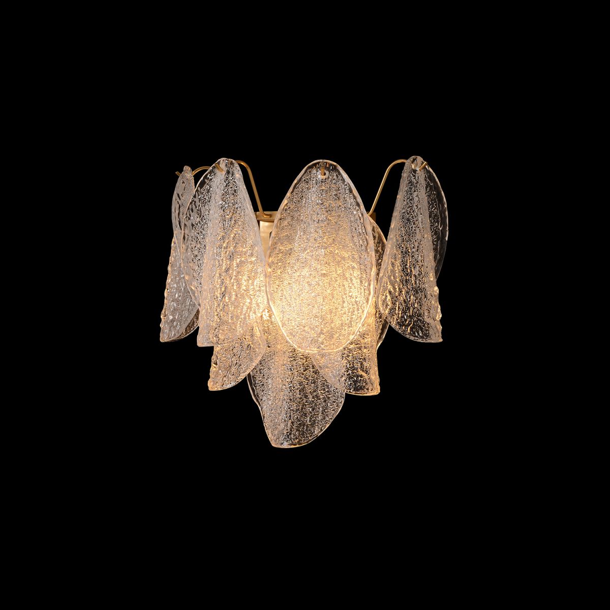 настенный светильник crystal lux emilia ap2 brass
