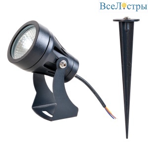 Грунтовый светильник Arte Lamp Elsie A4710IN-1BK