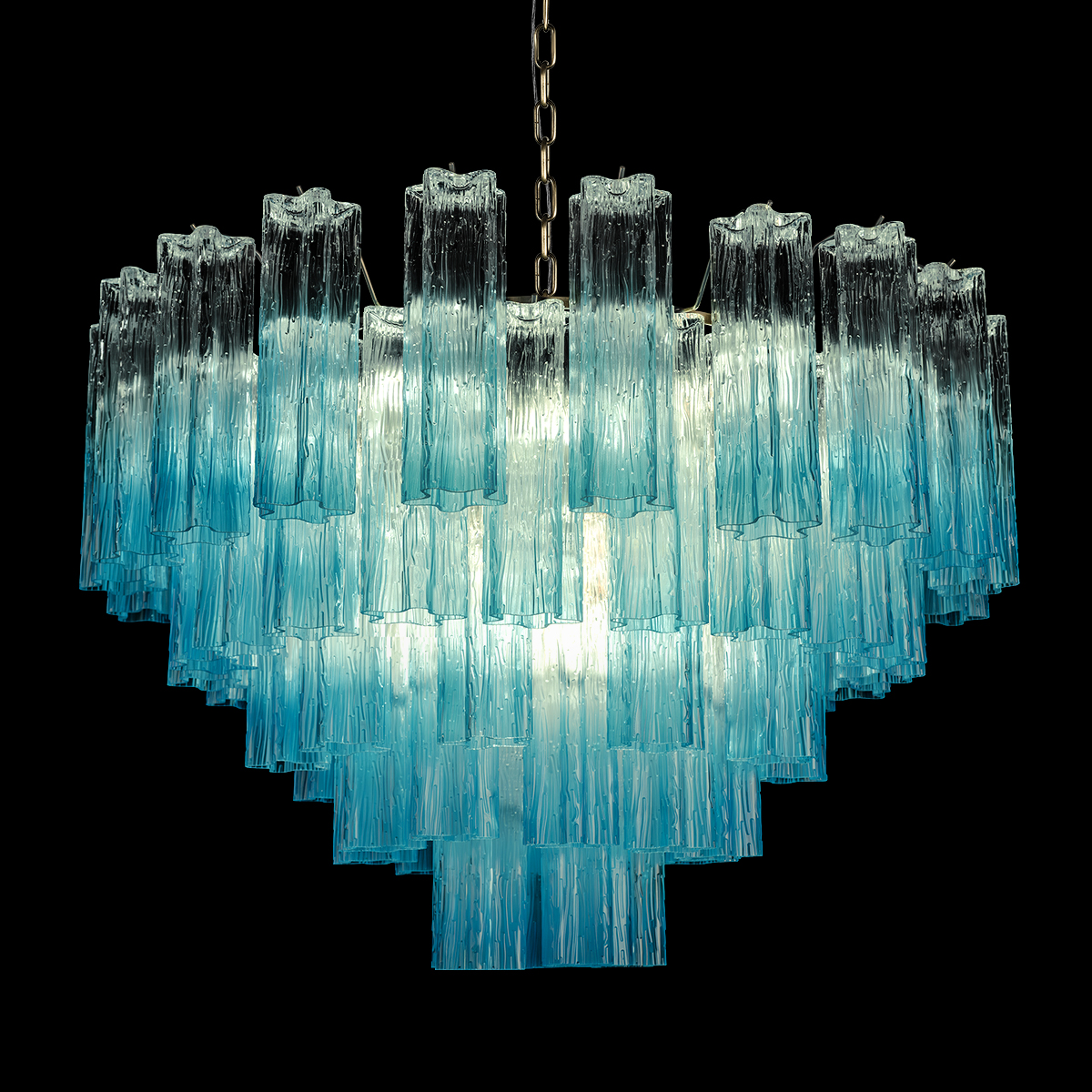подвесная люстра loft it murano 10580/800 clear blue