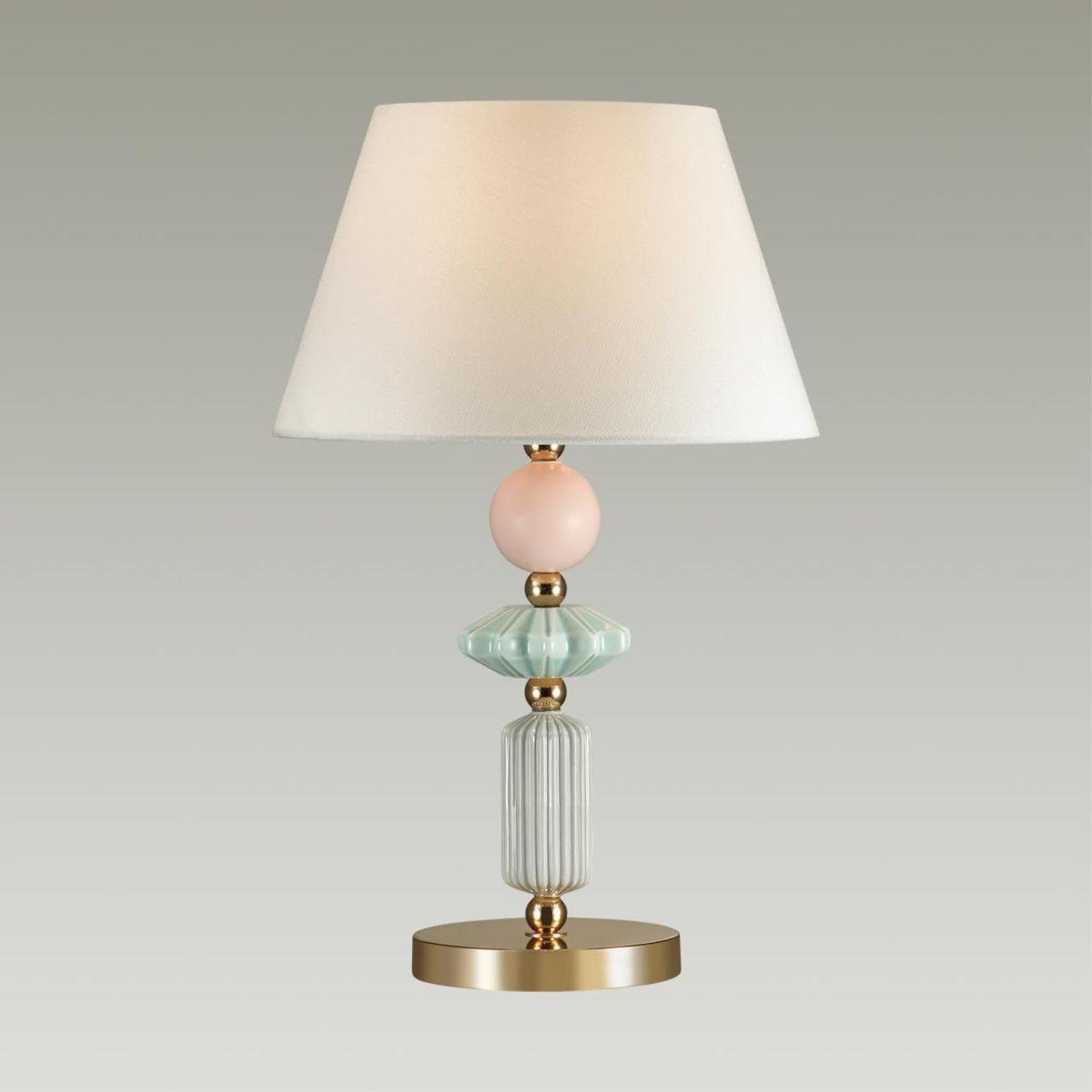 настольная лампа odeon light classic candy 4861/1tb