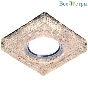 Встраиваемый светодиодный светильник Ambrella Light Led S272 CL/WW
