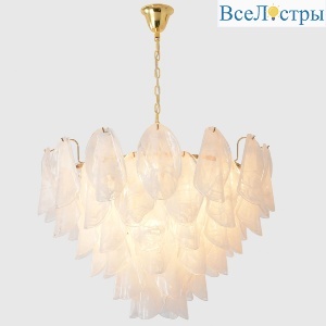 Подвесная люстра Crystal Lux EMILIA SP12 GOLD