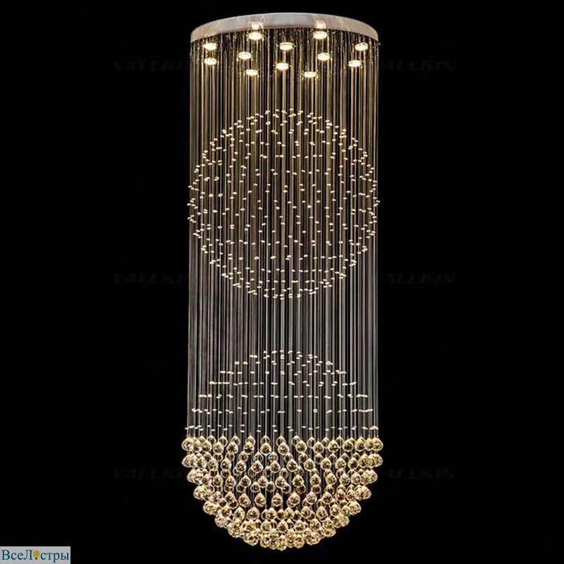 каскадная люстра glow moonlight klh801