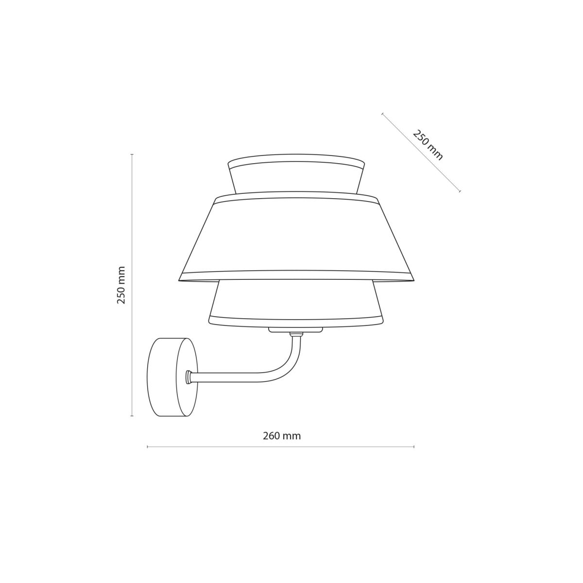 бра tk lighting 11803 kalum a073045