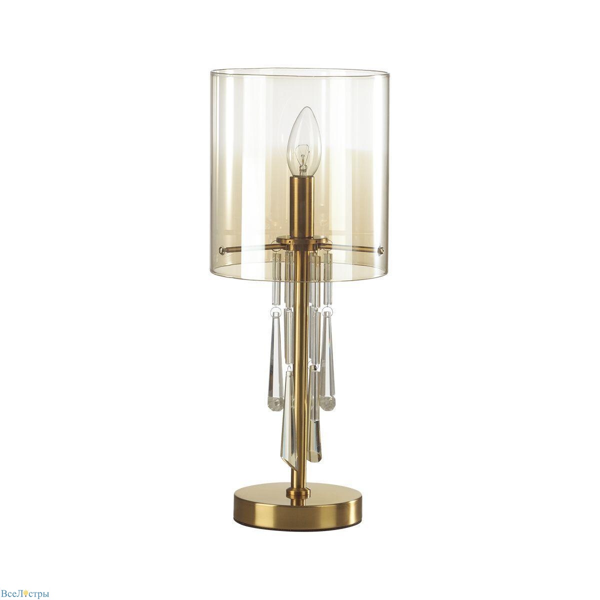 настольная лампа odeon light exclusive nicole 4886/1t