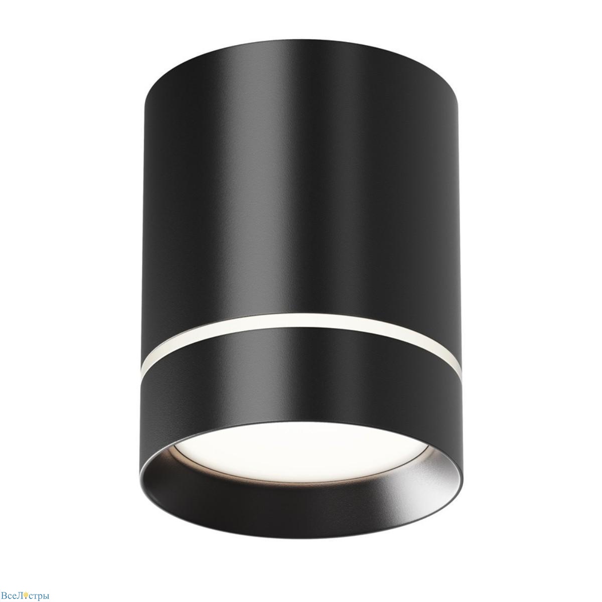 потолочный светодиодный светильник maytoni technical orlo c085cl-9w4k-b