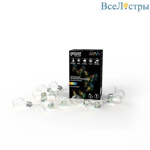 Гирлянда на солнечных батареях Gauss Solar Шары GS035