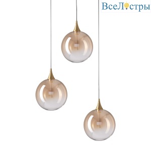 Подвесной светильник Delight Collection MD23001045H-3A brass/champagne