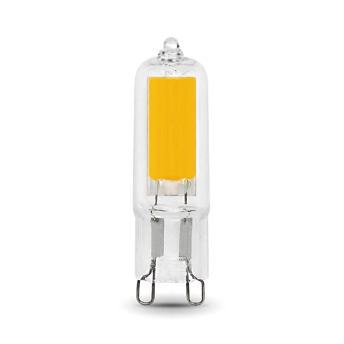 лампа светодиодная gauss g9 4.5w 4100k прозрачная 107809204