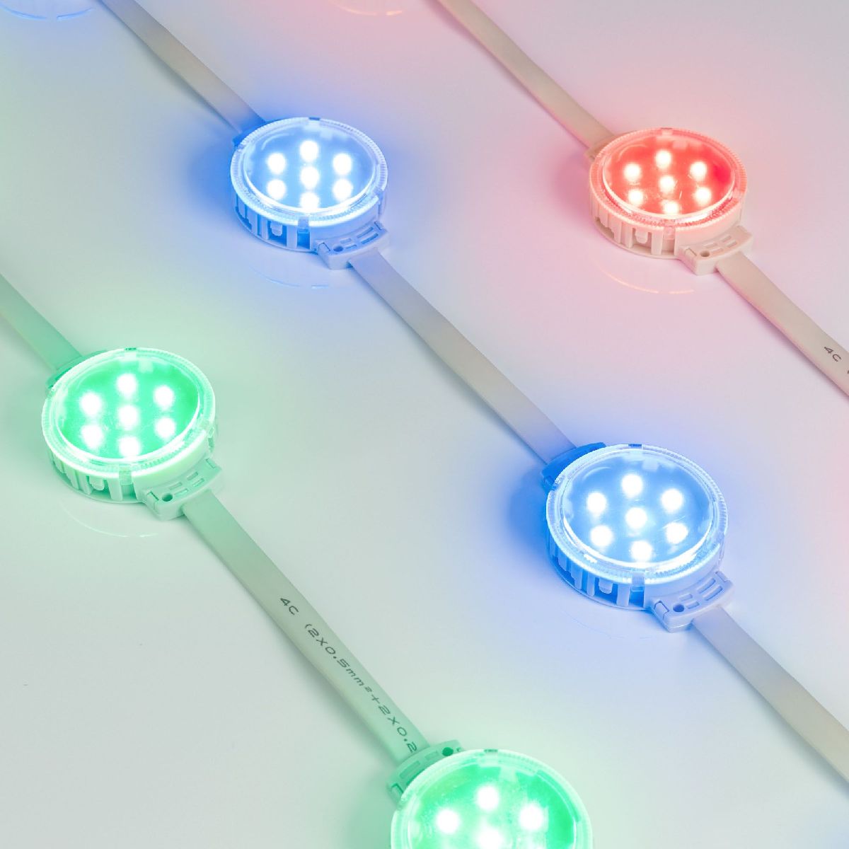 модуль управляемый arlight spi-f7-d50 24v rgb-ram-auto 036826