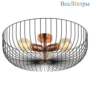 Потолочная люстра Lussole LOFT BROOKS GRLSP-8250