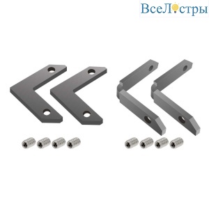 Комплект угловых соединителей шинопровода Denkirs Smart (4шт) TR2027-AL