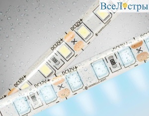 Светодиодная влагозащищенная лента Ambrella Light 9,6W/m 120LED/m 2835SMD холодный белый 5M GS1203